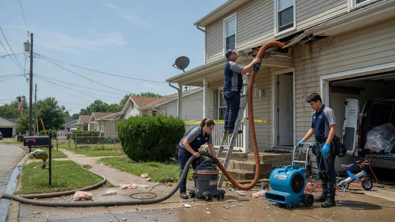 Water Damage Restoration in Westpoint, IN near me